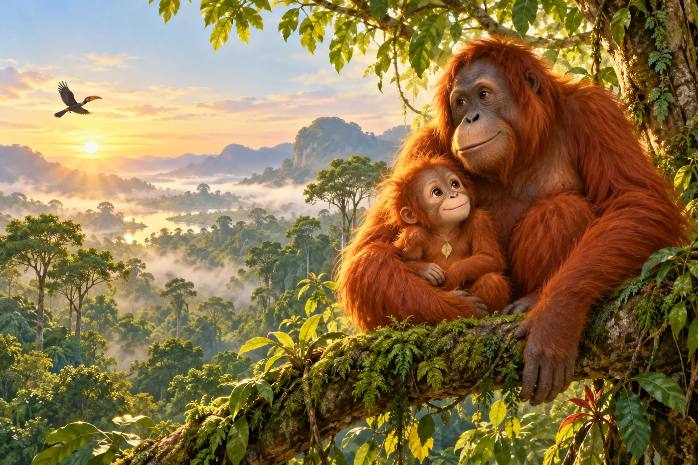 Sampul cerita Lulu dan Hutan yang Bertumbuh